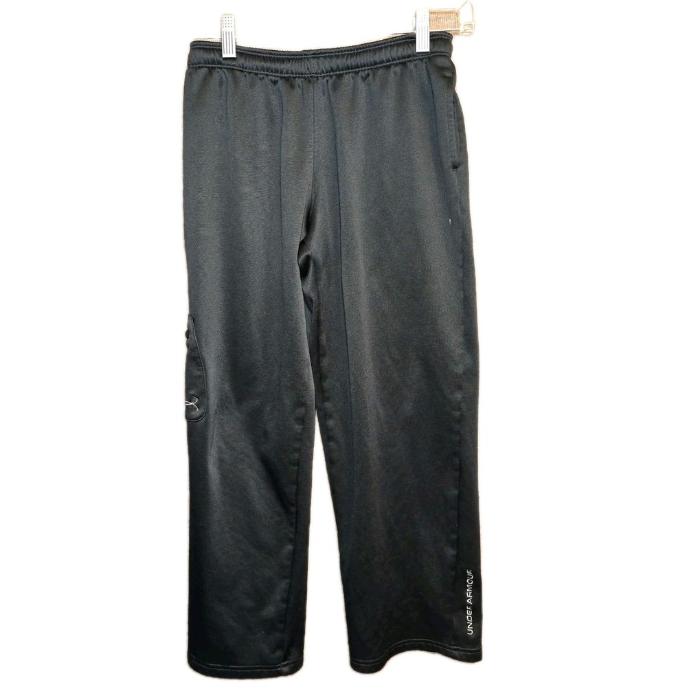 Under Armour black athletic track pants size‎ YL